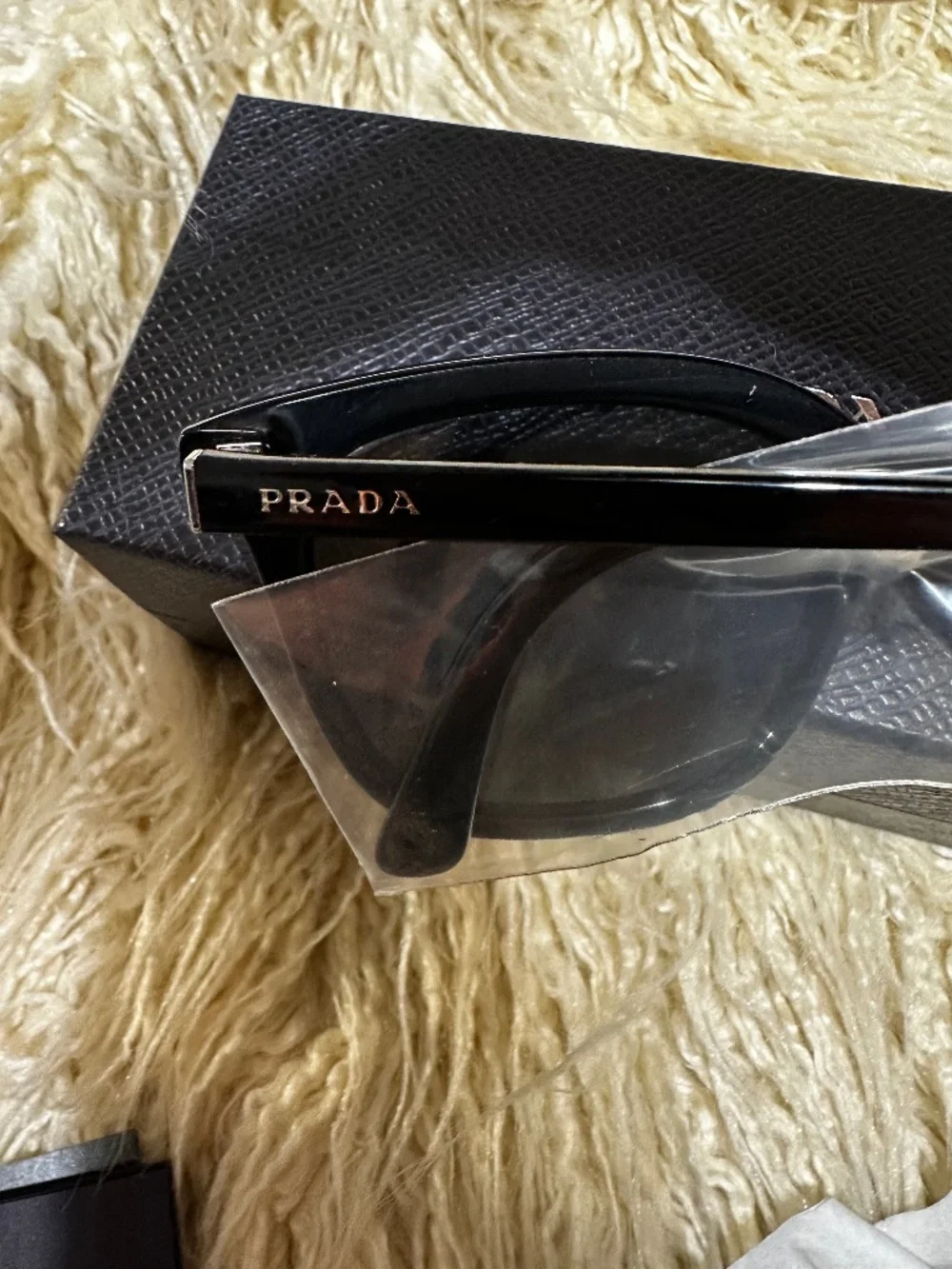 PRADA SPR03X Authentic Square Sunglasses.